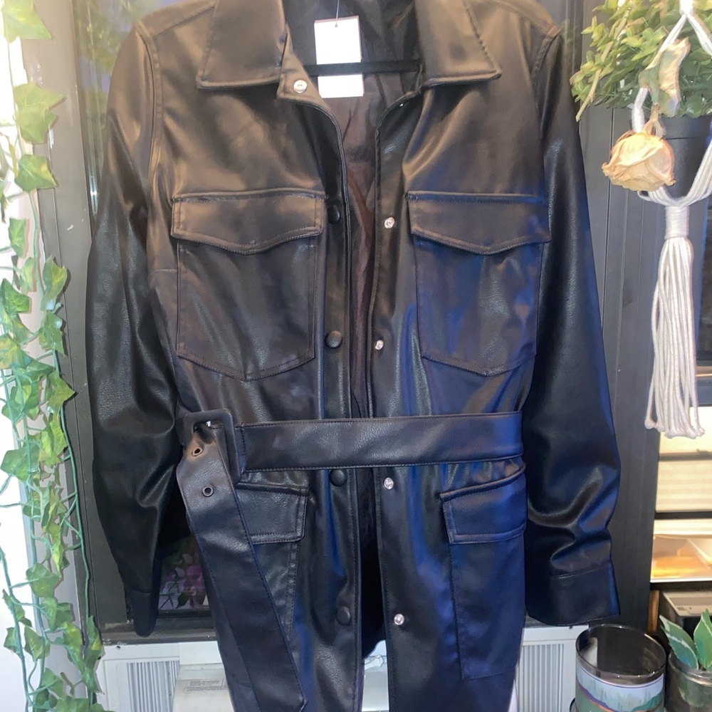 Leather jacket